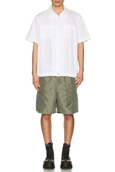 Nylon Twill Shorts