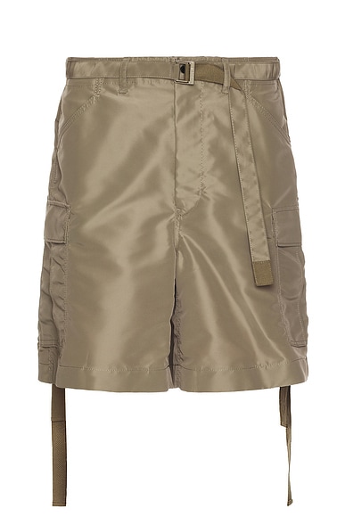 Nylon Twill Shorts
