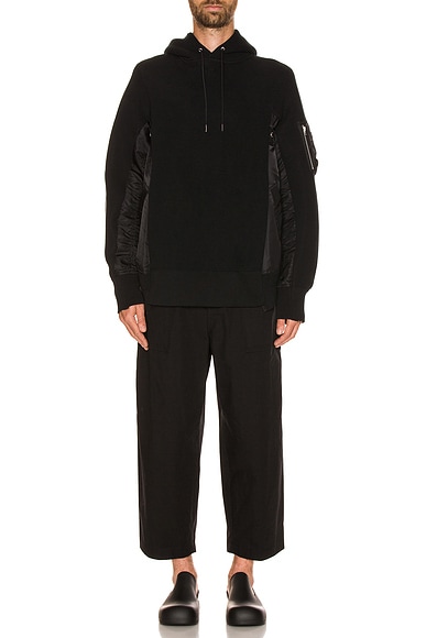 Sponge Sweat x MA-1 Hoodie