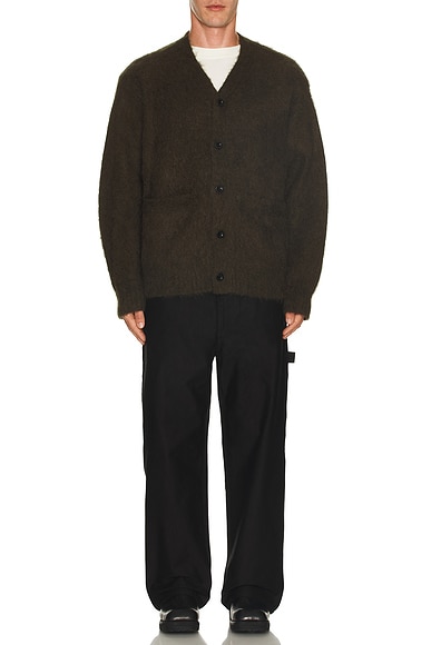 Gonz Mohair Knit Cardigan