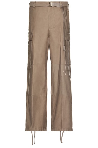 x Wtaps Cotton Back Satin Pants
