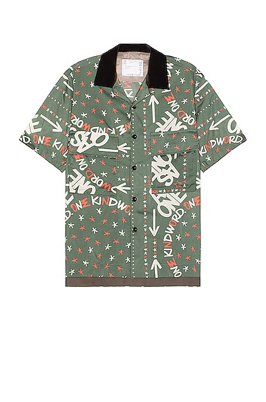 Eric Haze Bandana Print Shirt