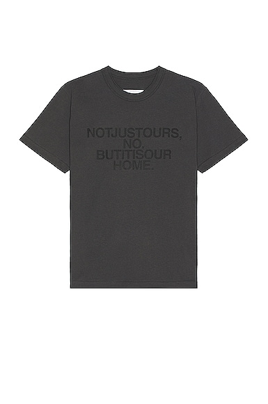 Sacai Graphic T-shirt in in Grey