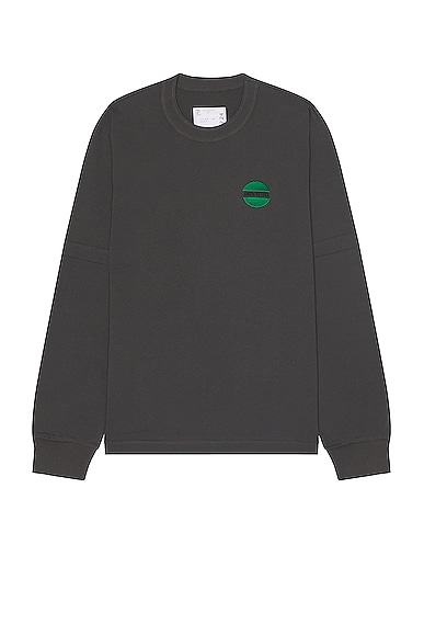 Sacai Know Future T-Shirt in Gray