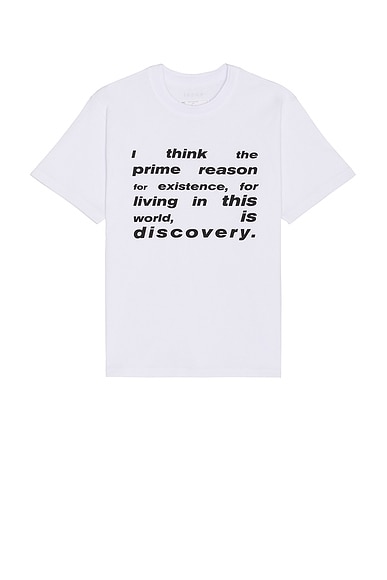 Sacai James Dean T-Shirt in White