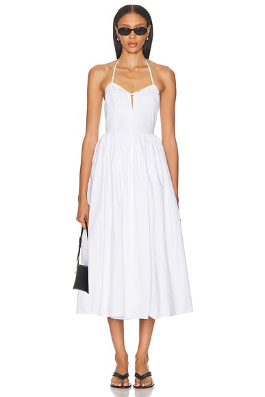 SANS FAFF Como Dress in White