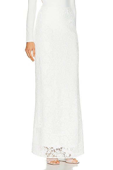 Shop Sans Faff Florence Maxi Skirt In White