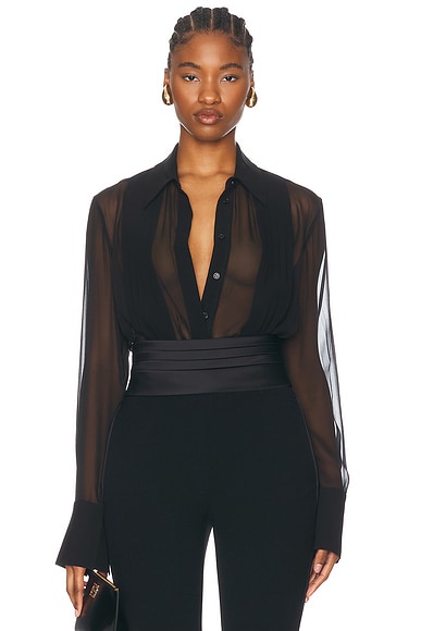 ANDMARY】Silk cachecoeur tops