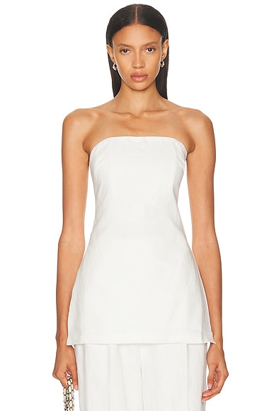 SANS FAFF San Peitro Top in White