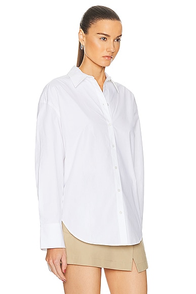 Shop Sans Faff Everyday Shirt In White