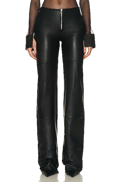 for FWRD Undone Waist Leather Pant
