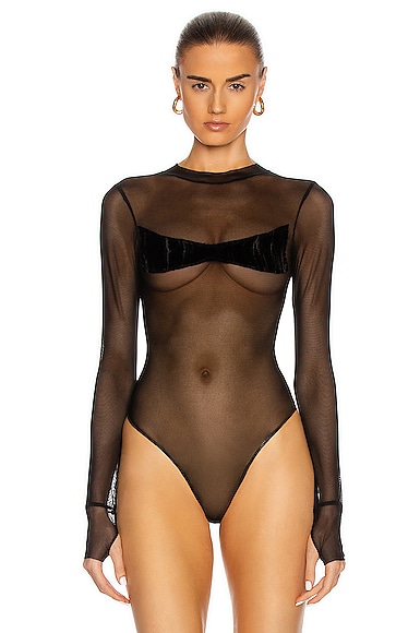 SAMI MIRO VINTAGE MESH BODYSUIT