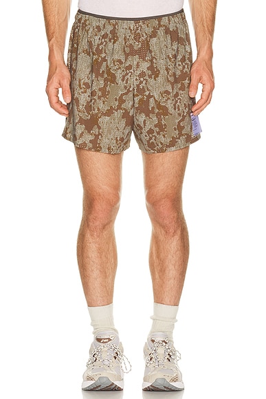Satisfy Space-O 5 Shorts in Camo