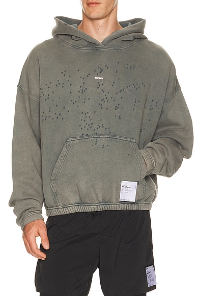 Satisfy Mothtech Hoodie in Faded Black