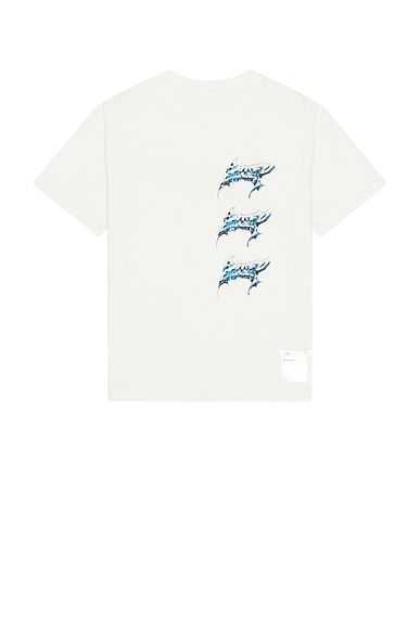 Satisfy Mothtech Tee in Off White