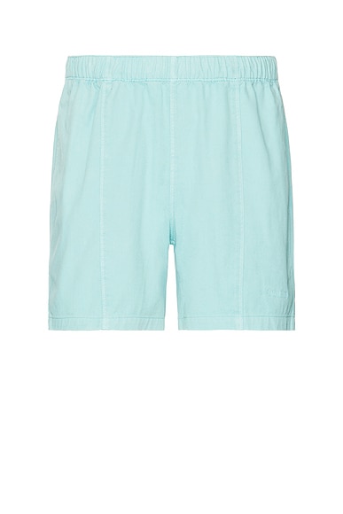 SATURDAYS NYC Mario Pigment Dyed Short in Canal Blue