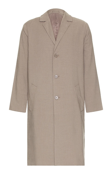 Lemaire Suit Coat in Taupe Grey FWRD