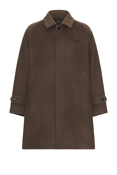 Double Weave Wool Overcoat