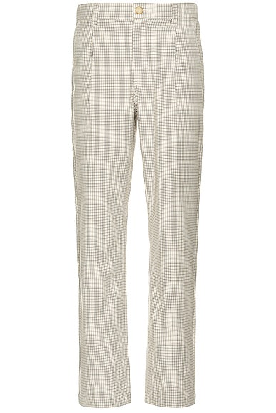SATURDAYS NYC Dean Houndstooth Trouser in Bungee