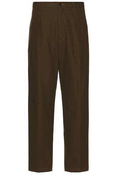 SATURDAYS NYC Tapered Chino Pants in Khaki