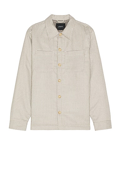 SATURDAYS NYC Rhodes Padded Overshirt in Bungee