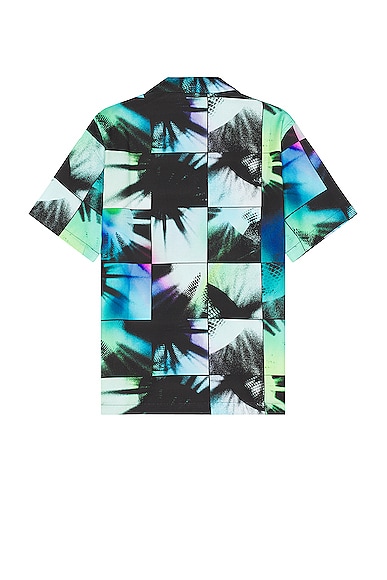 Shop Saturdays Surf Nyc Canty Disco Shirt In Waterspout