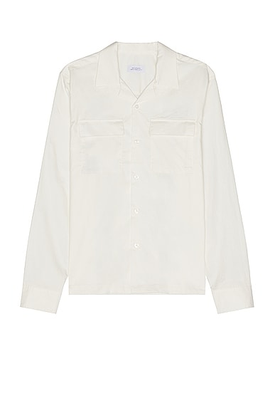 SATURDAYS NYC Marco Shirt in Ivory