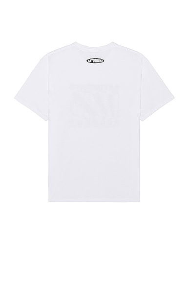 Shop Saturdays Surf Nyc Records Tee In White
