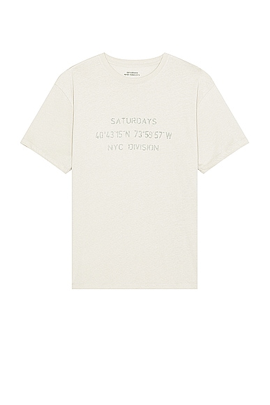 Reverse Nyc Division Standard Short Sleeve Tee