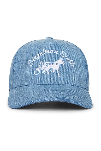 Denim Five Panel Hat