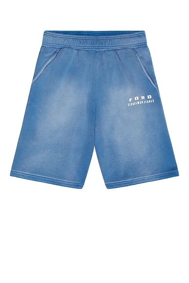 x Ford Printed Oversized Sweatshorts