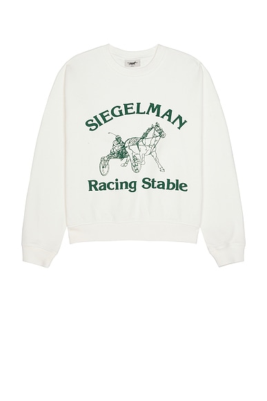Siegelman Stable Racing Stable Crew in White & Green