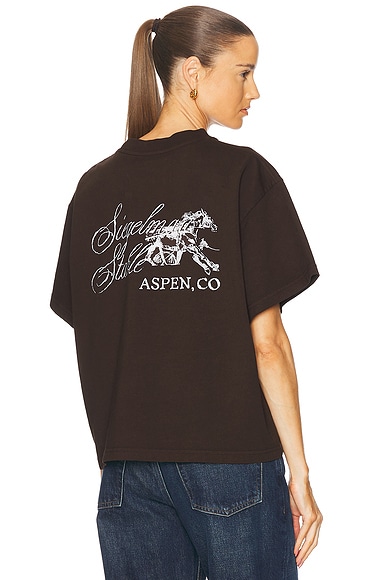 x FWRD Crop Tee