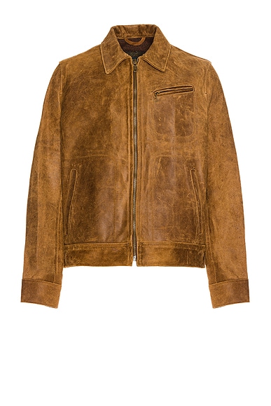 Duke Unlined Rough Suede Jacket