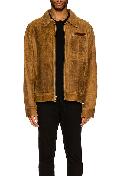 Duke Unlined Rough Suede Jacket