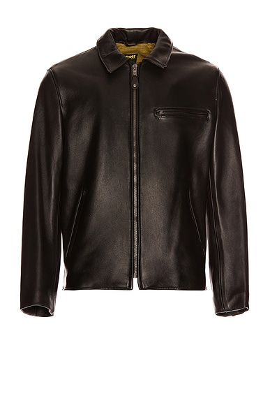 Collar Lamb Leather Jacket