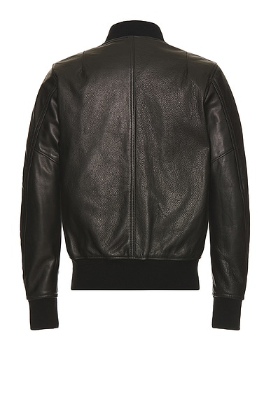 Shop Schott Lightweight Bomber Jacket In Black