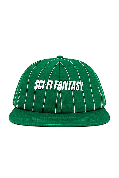 Shop Sci-fi Fantasy Fast Stripe Hat In Green