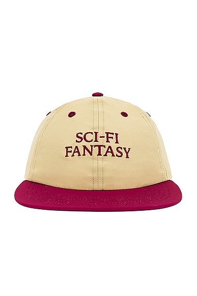 SCI-FI FANTASY Nylon Logo Hat in Ember