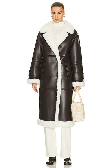 Hayley Faux Shearling Coat