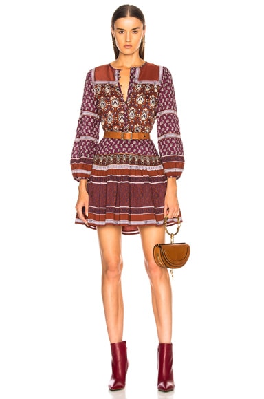 Mia Long Sleeve Tunic Dress
