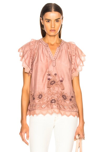 Greta Flutter Sleeve Tank