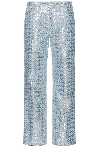 Louren Flower Jacquard Half Pants