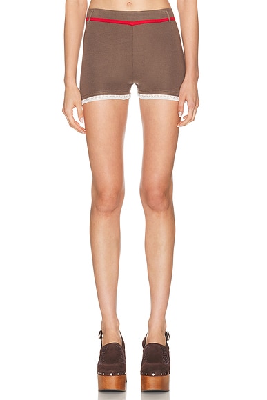 SIEDRES Marthe Short in Milky Brown