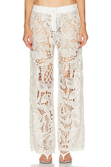 SIEDRES Leane Pant in Ecru