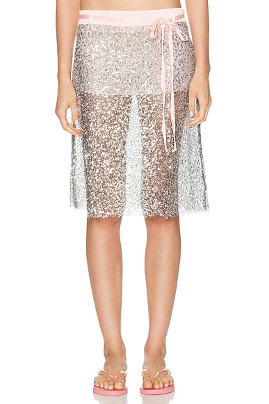 SIEDRES Shailene Skirt in Mint