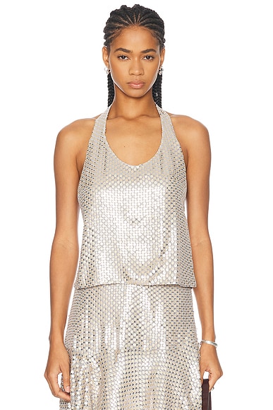 SIEDRES Lorenza Top in Grey