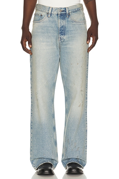 Sunflower Relaxed Boot Cut Jean in Paint Worn