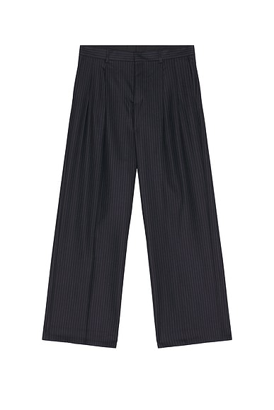Wide Pleated Trouser