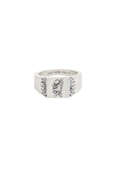 Serge de Nimes Cherub Ring in Silver
